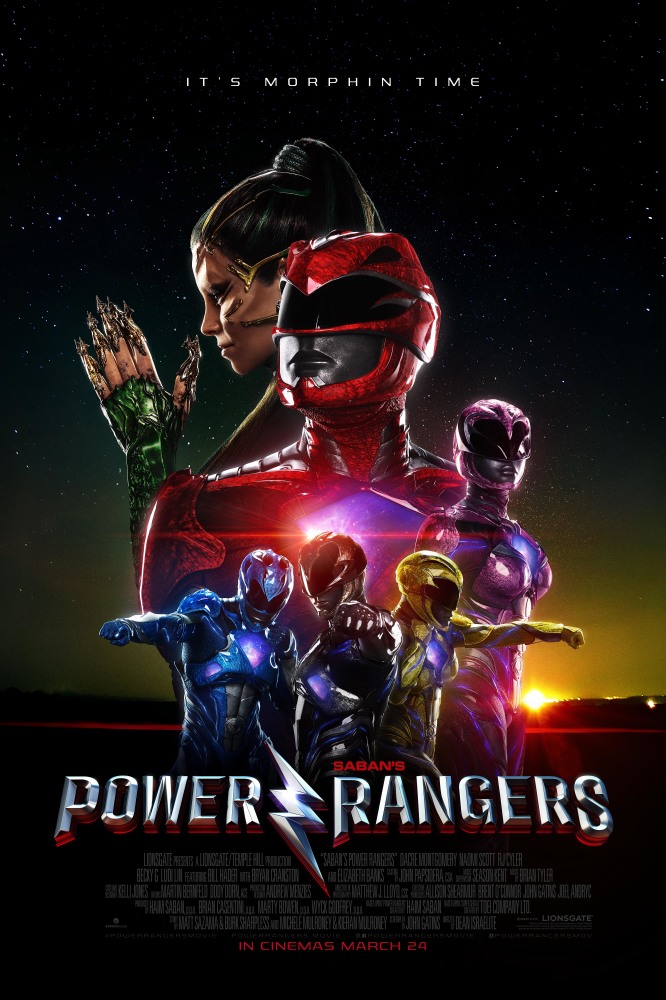Power Rangers is in UK cinemas now