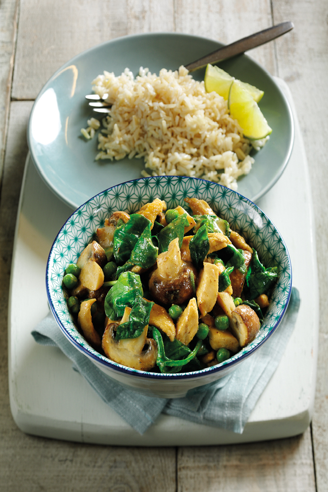 Thai Chicken And Spinach Curry