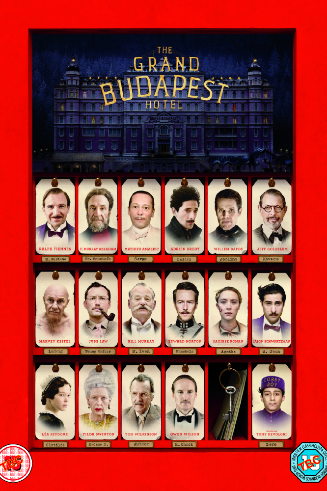 The Grand Budapest Hotel DVD