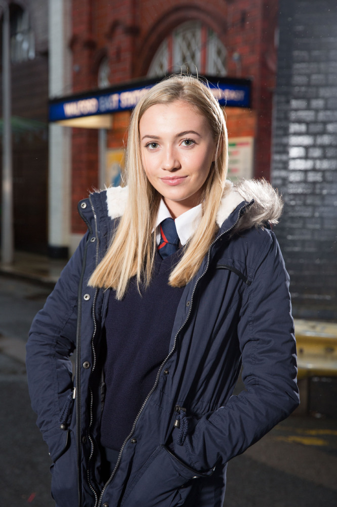 Tilly Keeper as Louise Mitchell / Credit: BBC