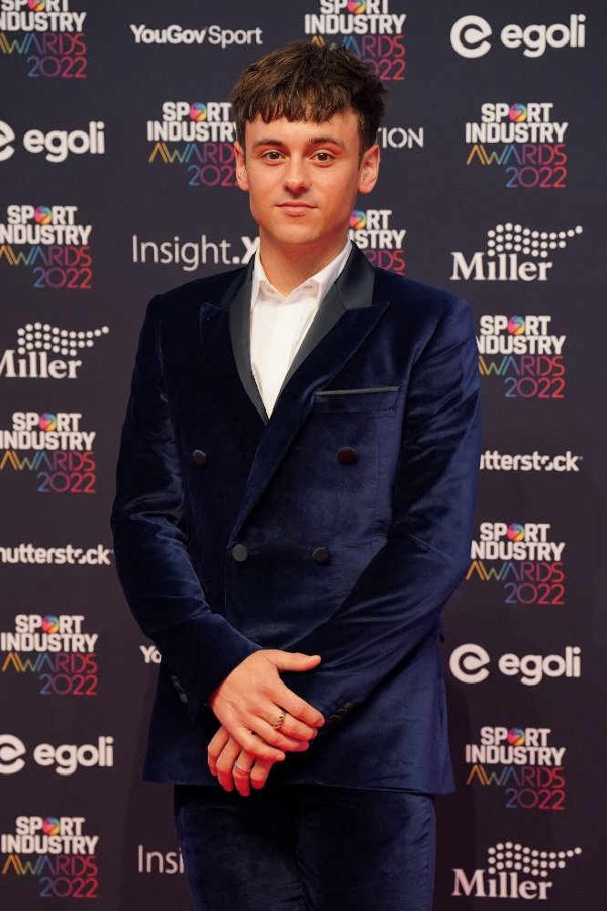 Tom Daley at the The Sport Industry Awards 2022 / Image credit: PA Images/Alamy Stock Photo