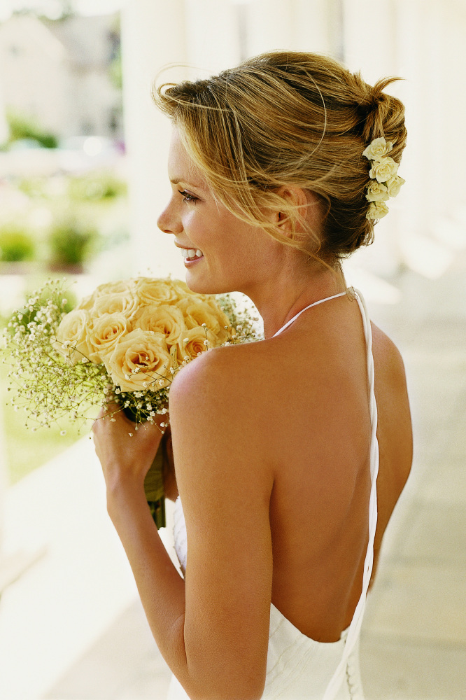 Will you accessorise your hair with flowers on your big day?