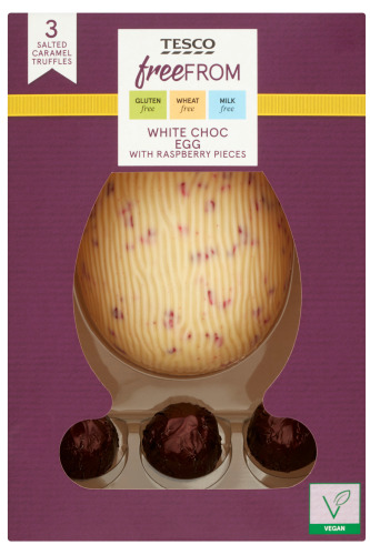 Tesco Free From White Chocolate Egg