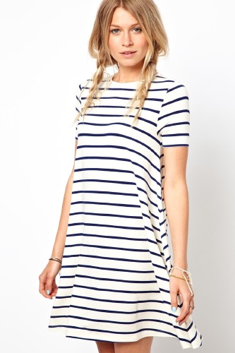 ASOS Swing Dress In Stripe - Only £25