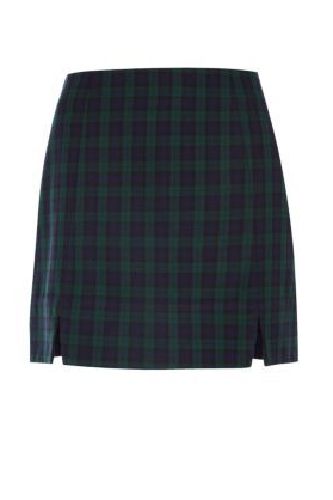 New Look Checked Mini Skirt
