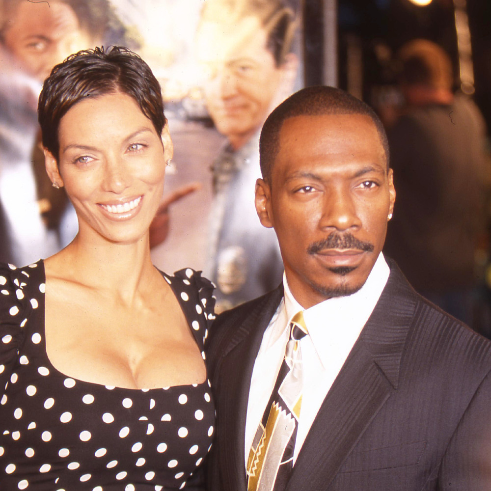 Eddie Murphy and Nicole Mitchell