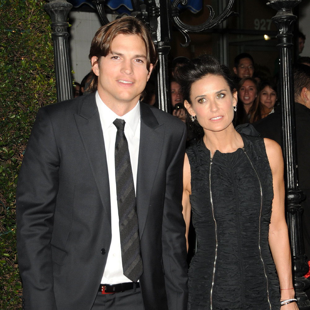 Ashton Kutcher and Demi Moore (Credit: Famous)