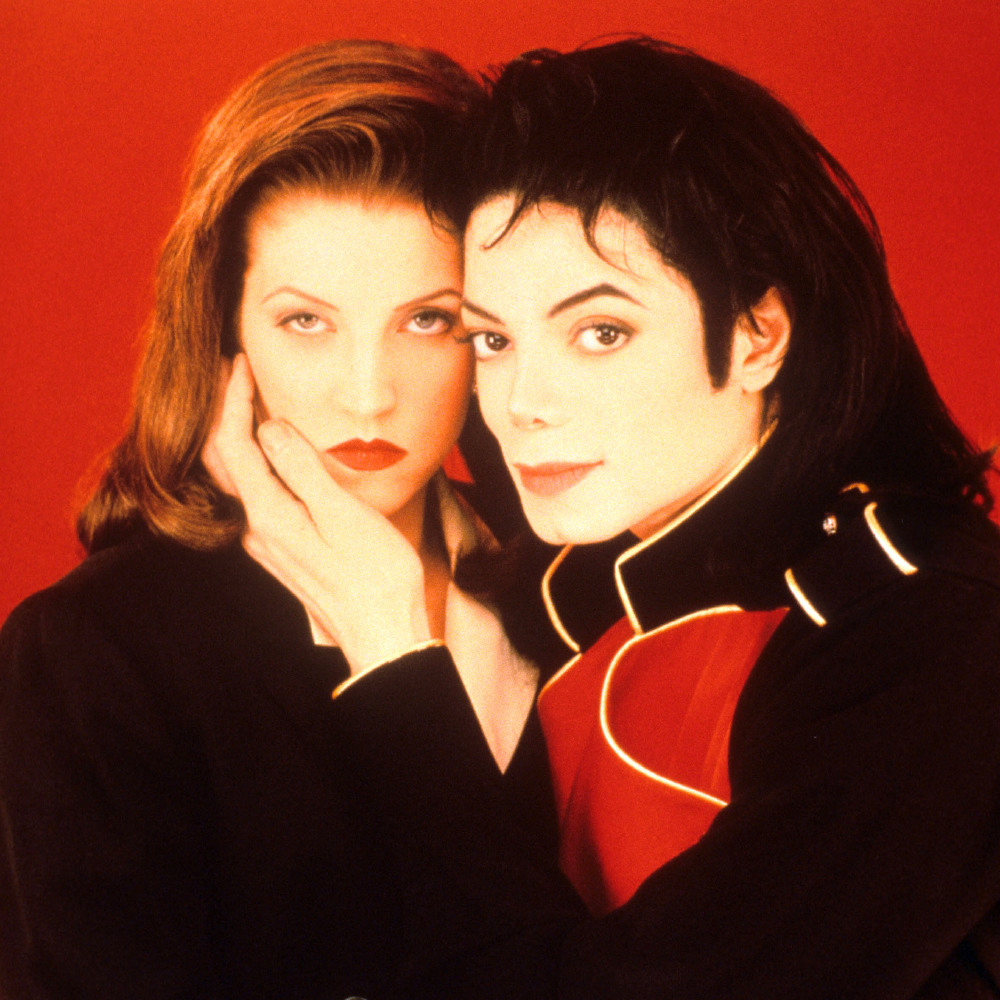 Michael Jackson and Lisa Marie Presley