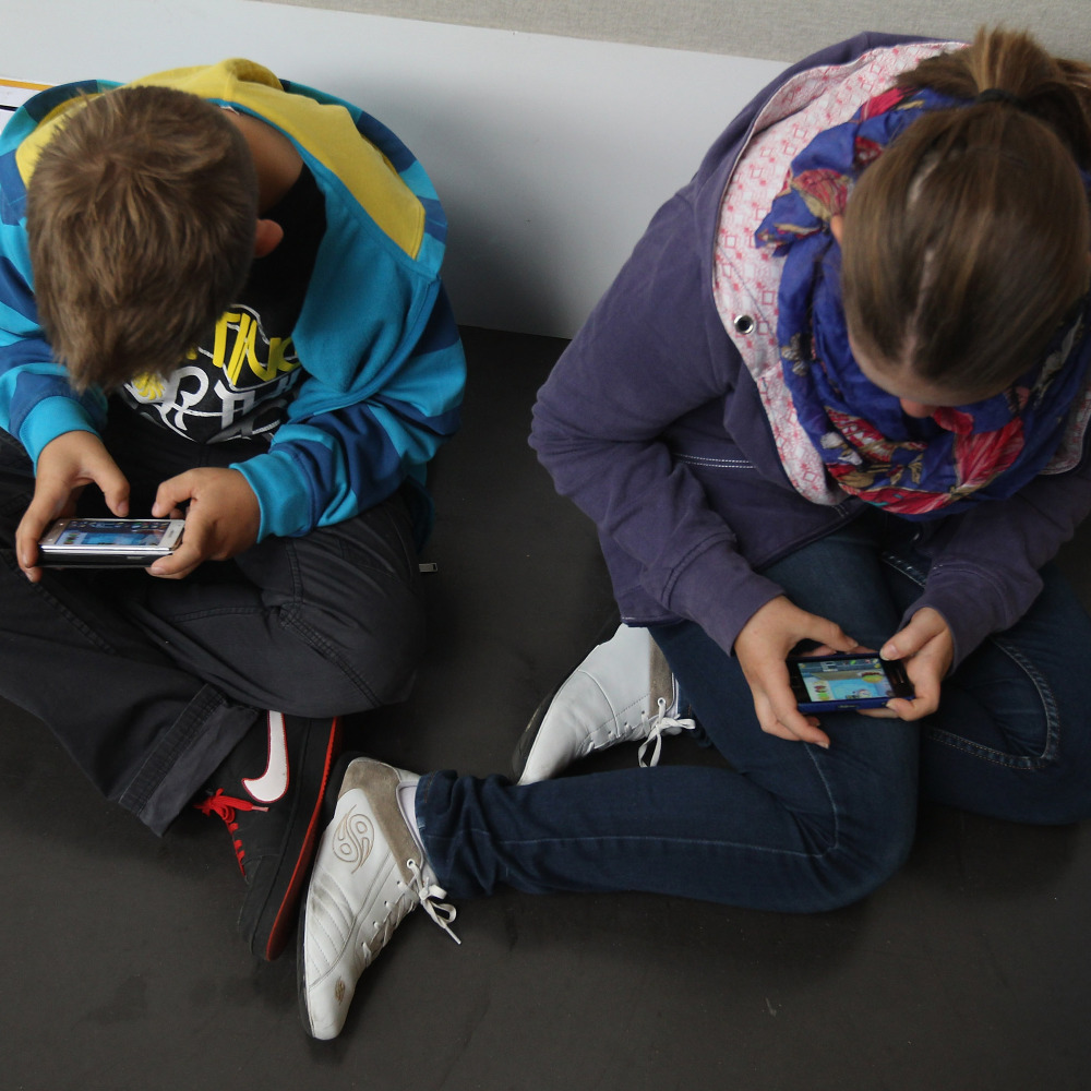 Children are spending more time on social sites