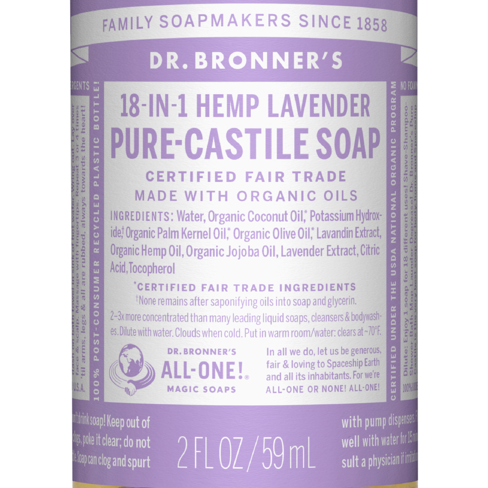 Dr. Bronner’s Pure-Castile Lavender Liquid Soap