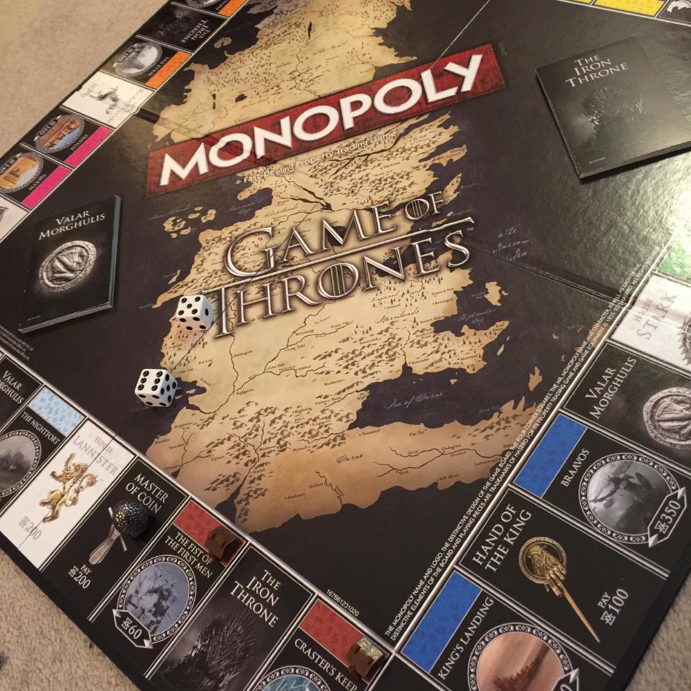 Game of Thrones Monopoly review