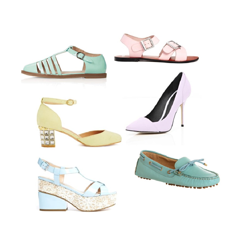 Which pair of pastel shoes will be updating your wardrobe?
