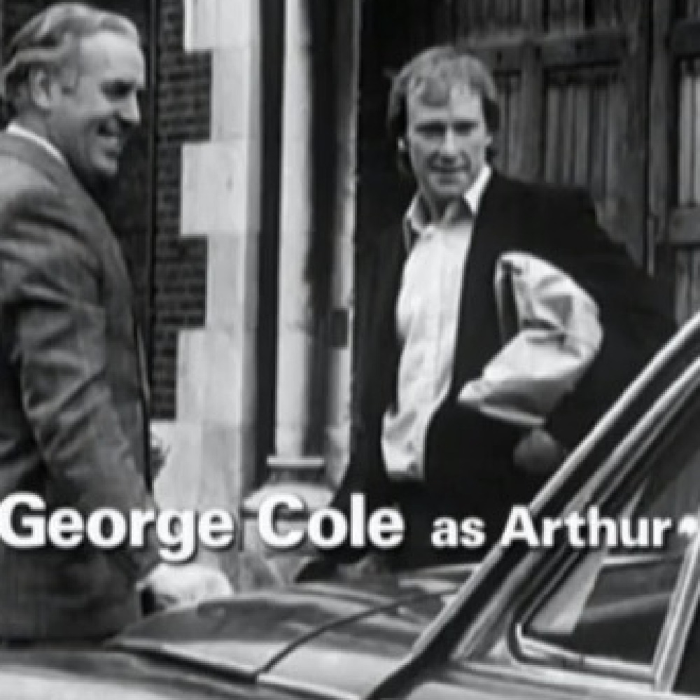 Minder Actor, George Cole as Arthur Daley and Dennis Waterman