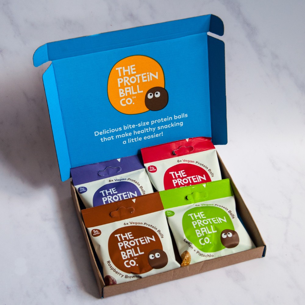Vegan box by The Protein Ball Co.