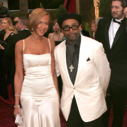 Spike Lee and Tonya Lewis (Credit: Famous)