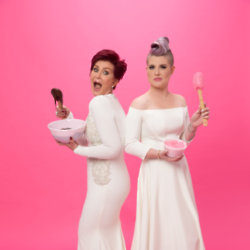 Cancer Research UK’s Race for Life ambassadors, Sharon and Kelly Osbourne