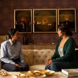 Ardash Gourav and Priyanka Chopra Jonas in The White Tiger / Picture Credit: Netflix