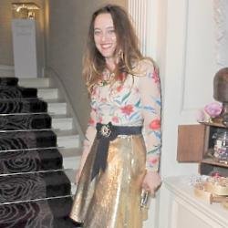 Alice Temperley at the launch 