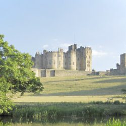 Alnwick castle was home to Harry Potter cast
