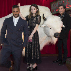 Ricky Whittle, Emily Browning and Ian McShane