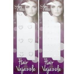 Amy Childs' hair vajazzle