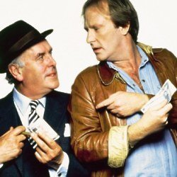 George Cole With Dennis Waterman