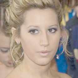 Ashley Tisdale knows how to wear a pair of hoops