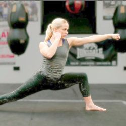 Boxing yoga could help release a lot of stress