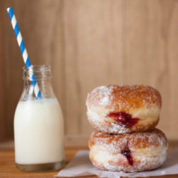 MIlk and doughnuts are food hell to women with intolerances