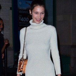 Bella Hadid in relaxed style
