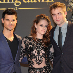 Taylor Lautner, Kristen Stewart & Robert Pattinson