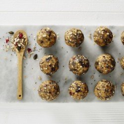Chickpea Berry Protein Balls