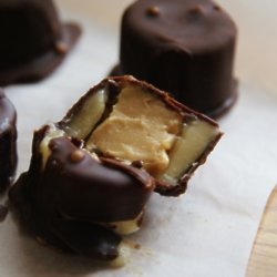 Chocolate Covered Peanut Filled Banana Freezer Treats