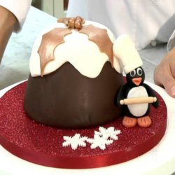 The family will love this festive cake