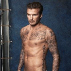 David Beckham is top of the table.