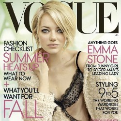 Emma Stone covers Vogue US for the first time