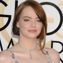 Emma Stone at the Globes