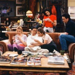The Friends main cast credit NBC