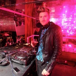 Henry Holland DJing at the Gallo Film Club Launch Party 