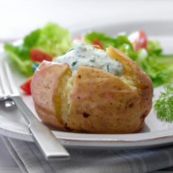 Herby Baked Potatoes