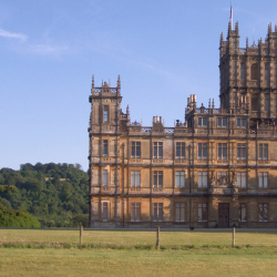 Highclere Castle is featured in hit TV drama Downton Abbey