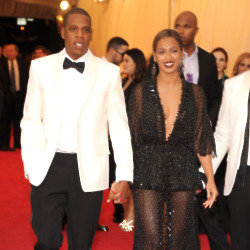 Beyonce and Jay Z at the Met Ball before the attack