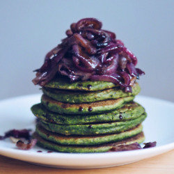 Savoury Kale Pancakes
