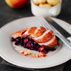 Winter Warmers: Duck with Spiced Apples and Red Cabbage