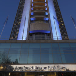 London Hilton on Park Lane Front