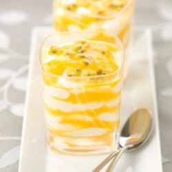 Summer Dessert: Mango and Passion Fruit Mousse