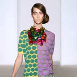 Marni know how to make a statement necklace work