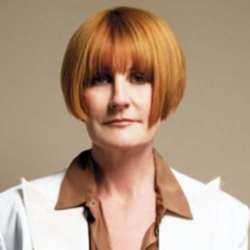 Mary Portas' leather trousers are a wardrobe stape