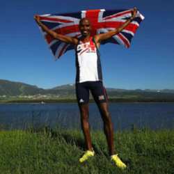Mo flew the flag high for Team GB this summer