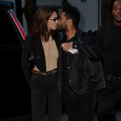 Bella Hadid and The Weeknd / Photo Credit: NYKC/Famous